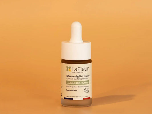 Sérum végétal visage CBD 10ml